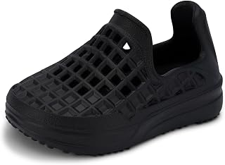 Lusso Cloud Comfortable Kids' Water-Resistant Shoes, Jet Black, Size C5 (12-18 Months)