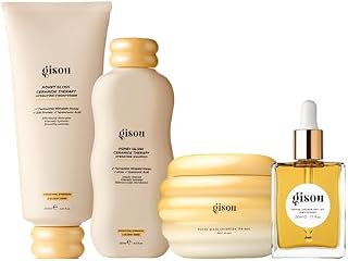Gisou 4-Step Honey Gloss Hair Therapy for Hydration & Shine