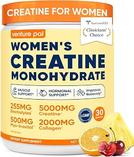 Venture Pal 18-in-1 Women's Creatine with Collagen & Electrolytes for Strength & Skin