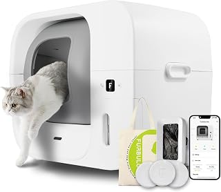 Furbulous Self-Cleaning Cat Litter Box for 3.3-22 lbs Cats with App Control