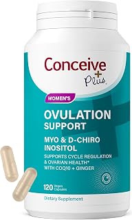 Conceive Plus Ovulation Support with Myo-Inositol for Women's Fertility & Hormone Balance
