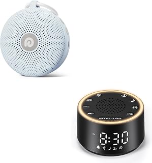 Dreamegg Sleep Ease Bundle with D11Max Sound Machine & Nova White Noise Machine