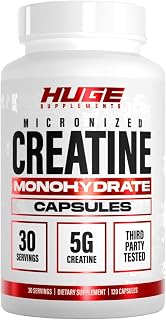 Huge Supplements Creatine Capsules for Lean Muscle & Performance