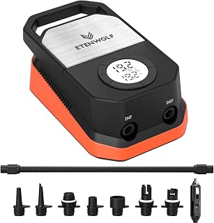 ETENWOLF S4 Electric Paddle Board Pump for Quick Inflation & Deflation