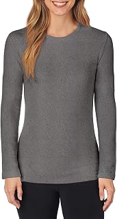 Cuddl Duds Stretchy Fleece Crew Neck for Women