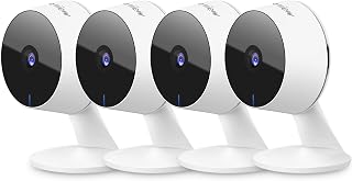 LaView 1080P Wi-Fi Security Cameras for Home with Pet Detection, Night Vision, & Alexa Compatibility