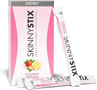 Zantrex SkinnyStix Energy & Appetite Control Drink Mix, Strawberry Lemonade Flavor