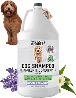 WE LOVE DOODLES Lavender Hypoallergenic Dog Shampoo for Sensitive, Itchy Paws