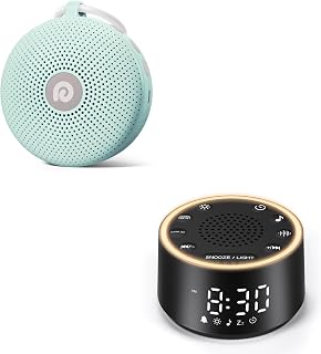 Dreamegg Sleep Ease Bundle - D11Max with D1 Nova Sound Machine for Baby & Adult Sleep