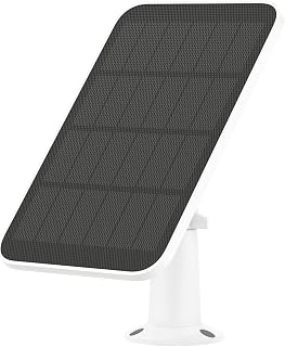 Noorio 3W Solar Panel Charger for B200 Security Cameras, Waterproof & Rotatable