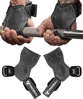 EZ Gripz PRO V2 Weightlifting Straps with Neoprene Padding for Gym Use