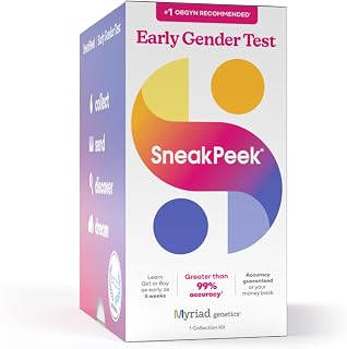 SneakPeek Early Gender Test Kit | Accurate Baby Gender Prediction at 6 Weeks