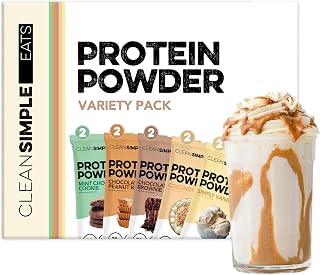 Clean Simple Eats Whey Isolate Protein, 20g Grass Fed, Zero Sugar, Gluten-Free Pack