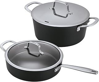 Alva Maestro Nonstick Cookware Set with Sauté Pan and Stockpot