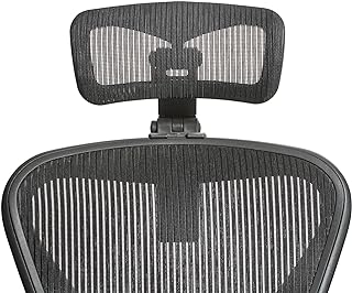 Engineered Now Headrest for Herman Miller Aeron Chair (HW, Onyx)