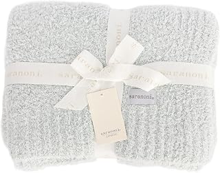 Saranoni Bamboni Baby Blanket | Plush Sky Blue Blanket for Boys & Girls