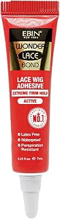 Ebin New York Wonder Lace Bond Tube - Long-Lasting, Waterproof Wig Glue
