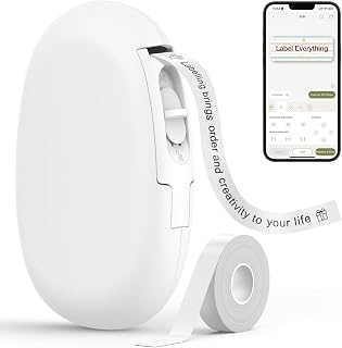 SUPVAN E10 Inkless Label Maker for Home & Office, White