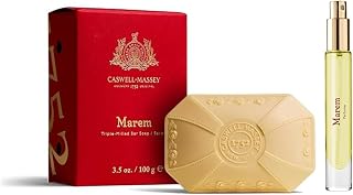 Caswell-Massey Marem Luxury Set | Rose Perfume & Triple-Milled Soap | 0.25 oz Perfume & 5.8 oz Soap