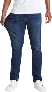 Mugsy Men's Stretch Denim Jeans - Comfortable, 4-Way Stretch Fit