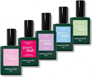 Manucurist Green Flash LED Gel Nail Polish Set in Pastel Shades