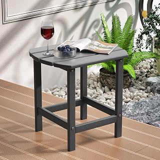 TORVA Adirondack End Table for Outdoor Patios & Decks