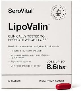Serovital LipoValin - Natural Appetite Suppressant for Weight Control