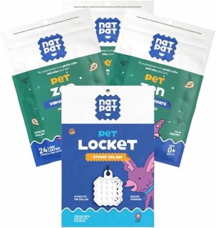 The Natural Patch Co. Pet Calming Patches + Locket for Dogs & Cats