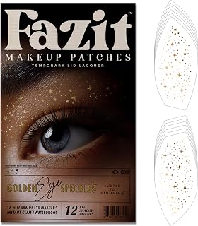 Fazit Golden Eye Speckles Makeup Patches for Women