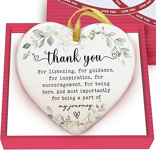 Gossby Heart Ornament: Elegant Christmas Gift for Women