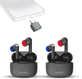 Avantree Auracast Earbuds: Share Music Wirelessly with ANC & Immersive Sound