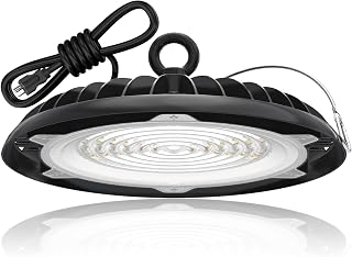 Hyperlite UFO 150W LED High Bay Lights for 6000K Workspaces - Garage, Workshop, Warehouse