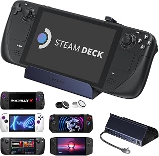 iVANKY 8-in-1 Steam Deck Dock for ASUS ROG Laptops | 4K@144Hz Dock & Stream Deck Hub