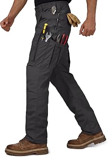 FREE SOLDIER 11-Pocket Stretch Tactical Work Pants for Hiking & Hunting