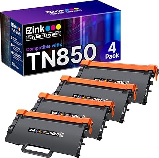 E-Z Ink TN850 Toner for Brother Printers, Black TN820 Compatible