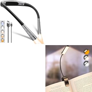 Glocusent 13-LED Reading Bed Light, Neck-Cushioned Book Gift