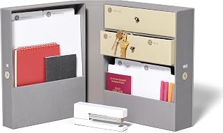Savor Desk Organizer in Slate Gray – Streamlined Storage for Office and Home