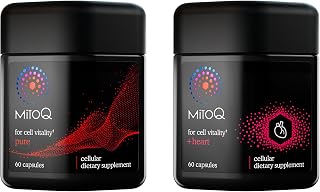 MitoQ Antioxidant Bundle for Heart Health & Longevity (2 x 60 Capsules)