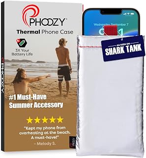 Phoozy Apollo Insulated Phone Case with 3X Battery Life & Heat Resistant Drop Protection