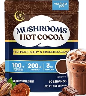 Natural Sleep Aid Cocoa Powder with Magnesium for Relaxation