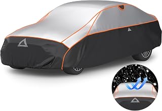 Favoto Waterproof Sedan Car Cover for Hail Protection