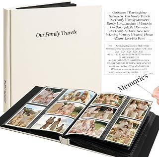 Vienrose 600-Pocket Photo Album for 4x6 Prints