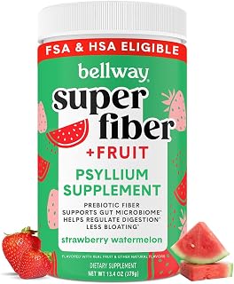 Bellway Organic Psyllium Husk Powder for Fiber Health