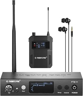 Phenyx Pro UHF Wireless In-Ear Monitor System for Bands & Studios
