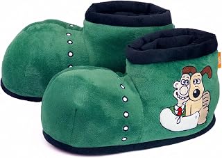 Coddies Wallace & Gromit Plush Memory Foam Slippers