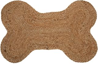 Hobby Lobby 16x24" Natural Jute Braided Pet Mat for Indoor Use