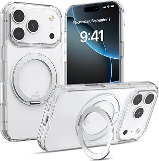 Raptic Air Stand for iPhone 17 Pro Max with Clear View