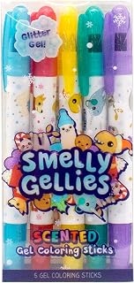 Holiday Smelly Gellies Gourmet Scented Coloring Sticks for Kids