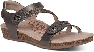 Aetrex Women's Jillian Braided Orthopedic Sandals