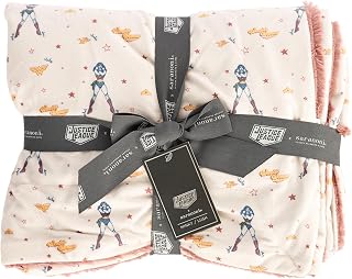 Saranoni Wonder Woman Soft Minky Baby Blanket (30x40)